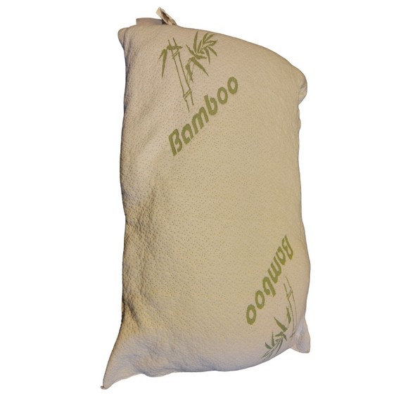 4 Pack Queen Size Soft Plush Bamboo Memory Foam Support Pillow Grade C - Picture 3 of 9